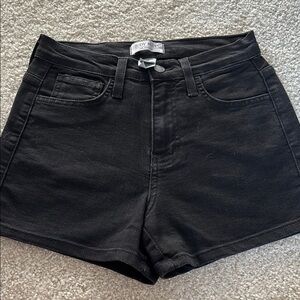 Judy Blue Black High Waist Denim Shorts